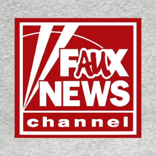 Faux News Logo T-Shirt